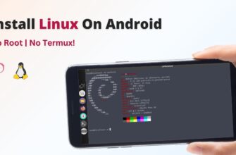 Install GNU Linux on a smartphone with Android without root