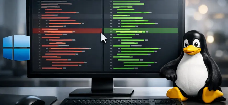 How to compare files by content tools for Windows and Linux.