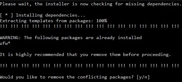 Hestia: Questions for the Installer.