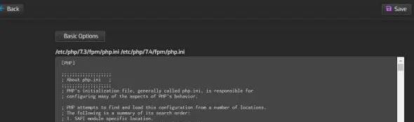 How to Edit php.ini in the Hestia CP Control Panel