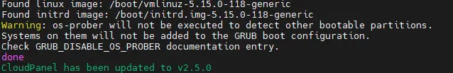 How to Update CloudPanel.